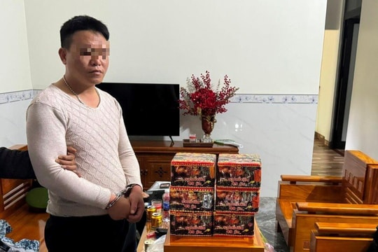 Phá đường dây buôn bán pháo hoa nổ liên tỉnh