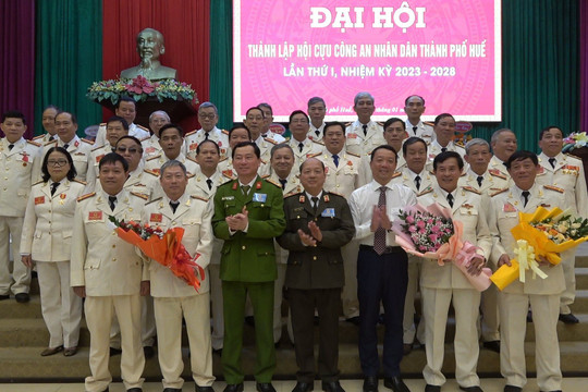 Thành lập hội cựu CAND thành phố Huế