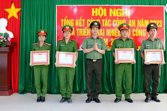 Công an huyện Giang Thành hoàn thành tốt nhiệm vụ được giao