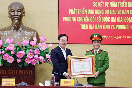Nghệ An: Tiếp tục nâng cao vai trò và thực hiện tốt các nhiệm vụ Đề án 06 của Chính phủ