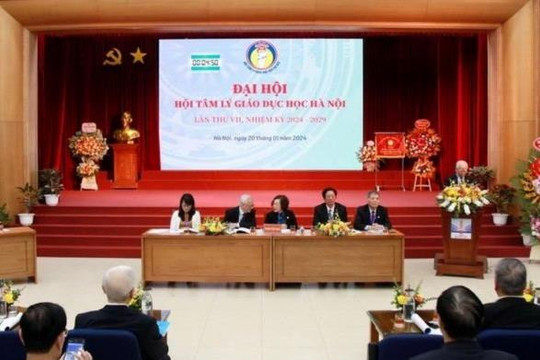 Hội Tâm lý giáo dục học Hà Nội tổ chức đại hội lần thứ VII, nhiệm kỳ 2024-2029