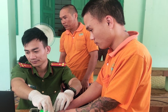 Cấp CCCD, tài khoản định danh điện tử cho người cai nghiện
