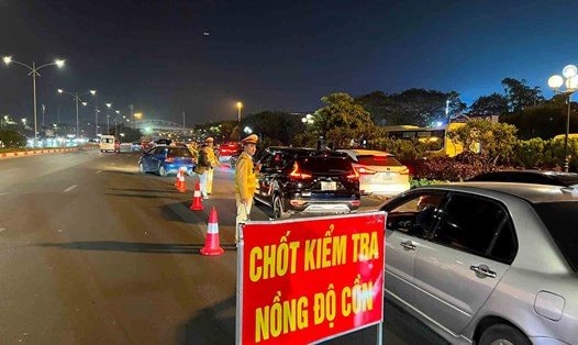 Xử lý hơn 30.000 trường hợp vi phạm nồng độ cồn trong 10 ngày cao điểm
