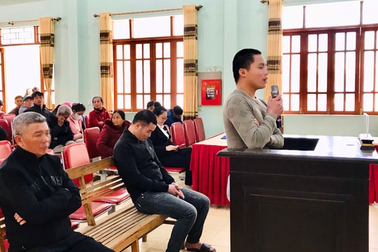 TAND huyện Tân Kỳ xét xử lưu động 3 vụ án hình sự