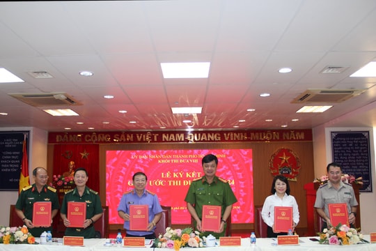 TAND TP.HCM ký kết giao ước thi đua