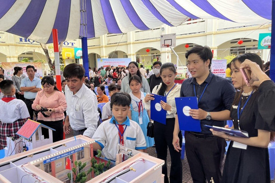 Ngày hội giáo dục STEM: Rèn luyện tư duy cho học sinh