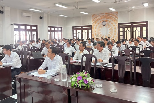 TAND tỉnh Sóc Trăng tổ chức hội nghị về chuyển đổi số, xây dựng Tòa án điện tử