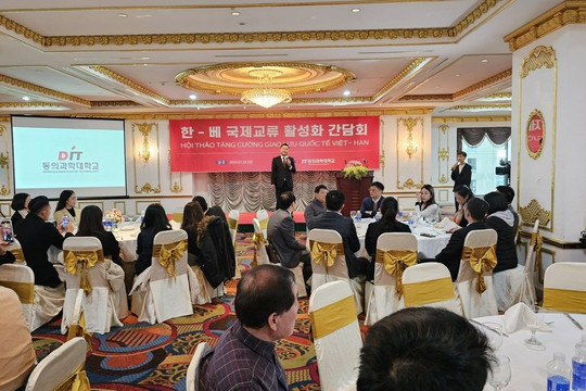 Hội thảo tăng cường giao lưu quốc tế Việt – Hàn tại Hà Nội