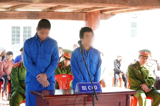 Chống người thi hành công vụ, hai thanh niên lĩnh án