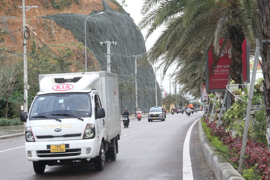 Khắc phục xong sạt lở núi Bà Hỏa, Quy Nhơn
