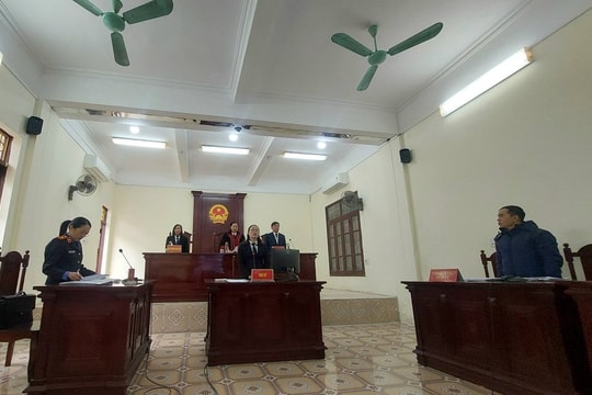 TAND huyện An Dương xét xử trực tuyến 2 vụ án trộm cắp tài sản