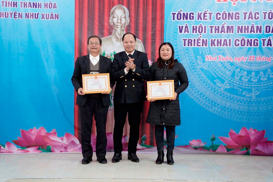 TAND huyện Như Xuân tổ chức Hội nghị triển khai công tác năm 2024