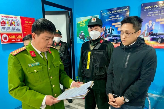 Bắt giữ hai đối tượng cầm đầu đường dây cho vay lãi nặng