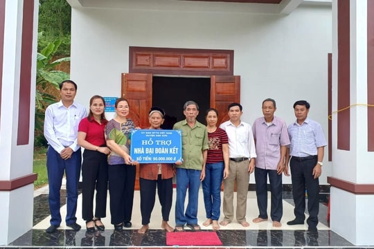 Xuân nghĩa tình trong những ngôi nhà "Đại đoàn kết"