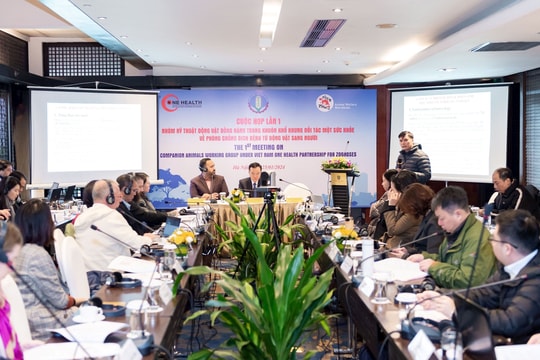 “Cuộc họp đầu tiên của Nhóm công tác kỹ thuật về động vật đồng hành (chó và mèo)” tại Việt Nam
