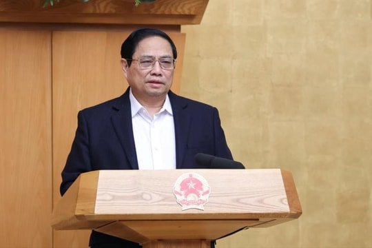 Thủ tướng chủ trì Phiên họp Chính phủ chuyên đề xây dựng pháp luật tháng 1/2024
