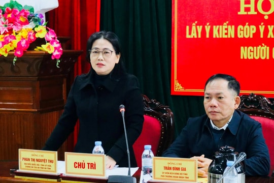 TAND Hà Tĩnh tổ chức Hội nghị lấy ý kiến góp ý xây dựng dự án Luật Tư pháp người chưa thành niên