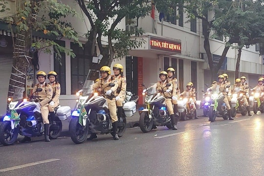 Hà Nội lập 4 tổ tuần tra xử lý vi phạm giao thông Tết Giáp Thìn 2024