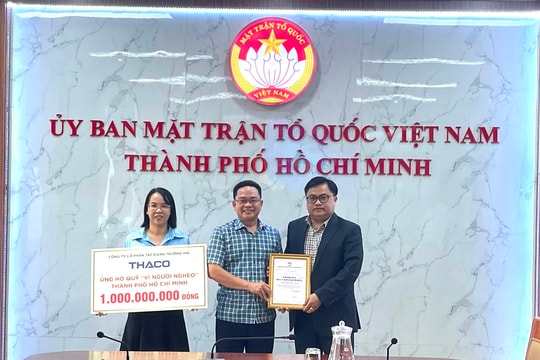 Tập đoàn Trường Hải ủng hộ 1 tỷ đồng chăm lo Tết cho người nghèo