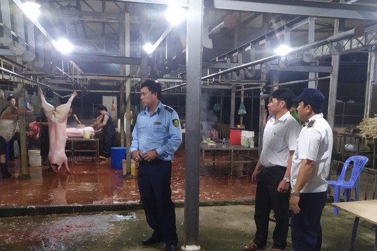 Long An: Có cơ sở giết mổ không đạt vệ sinh an toàn thực phẩm