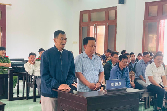Hai cựu cán bộ thị xã Sông Cầu (Phú Yên) lĩnh án