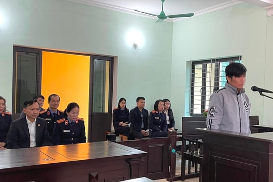 TAND huyện Con Cuông mở phiên tòa xét xử theo thủ tục rút gọn