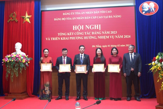 TAND cấp cao tại Đà Nẵng triển khai công tác xây dựng Đảng năm 2024