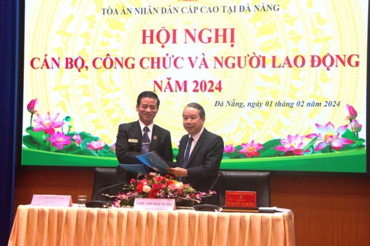 Hội nghị cán bộ, công chức, người lao động năm 2024 TAND cấp cao tại Đà Nẵng