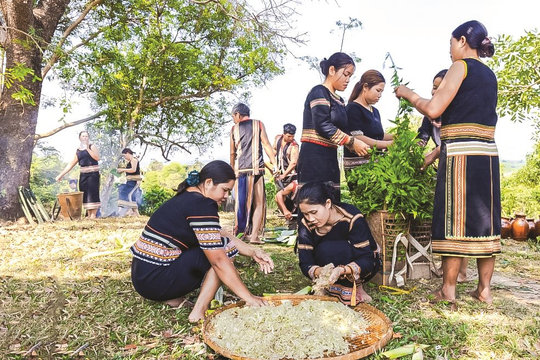 Lễ mừng Nước giọt của người Rơ Ngao