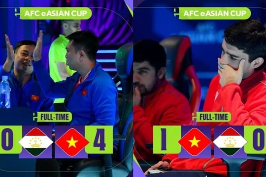 Tuyển eFootball Việt Nam toàn thắng Tajikistan để giành vé vào tứ kết eAsian Cup