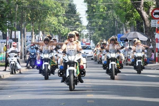 Phòng Cảnh sát giao thông Công an tỉnh Trà Vinh triển khai nhiệm vụ công tác năm 2024