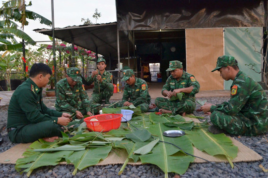 Bộ đội Biên phòng Đắk Lắk tăng cường bảo vệ biên giới, địa bàn dịp Tết