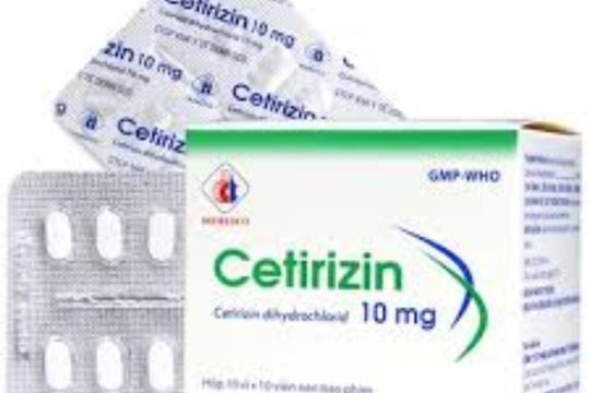 Thu hồi lô thuốc Viên nén bao phim Cetirizin (Cetirizin hydroclorid 10mg) được xác định là vi phạm mức độ 3