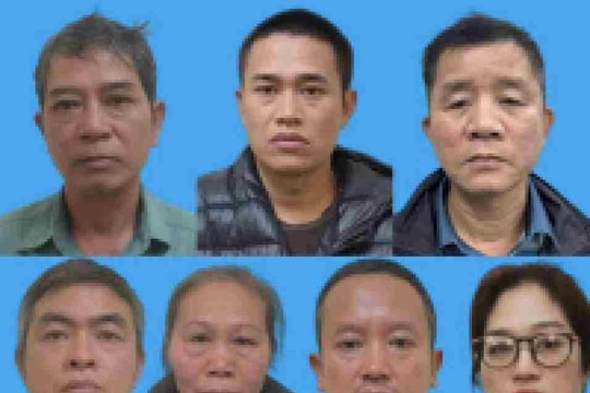 Bắt 7 đối tượng bảo kê, cưỡng đoạt tài sản khu vực chợ Long Biên