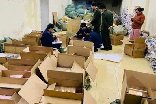 Phạt gần 190 triệu đồng cơ sở kinh doanh giả hàng hiệu