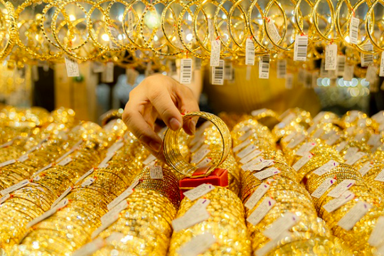 Giá vàng trong nước tăng nhẹ