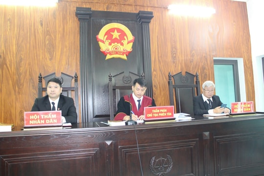 TAND huyện Võ Nhai xét xử vụ án liên quan đến “sản xuất, buôn bán pháo nổ"