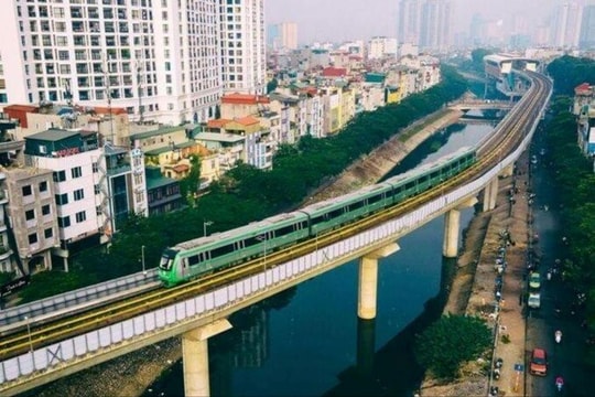 Đường sắt Cát Linh – Hà Đông thay đổi giờ chạy tàu từ hôm nay