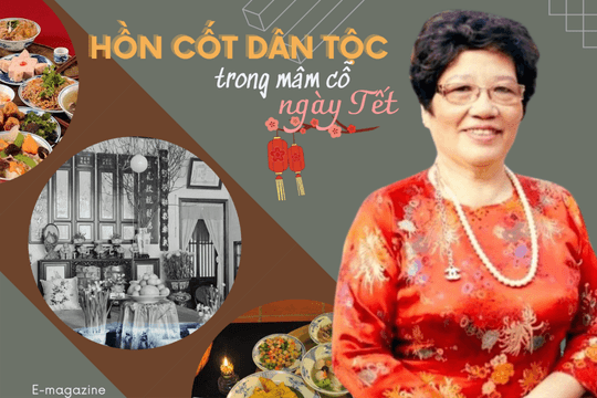 Hồn cốt dân tộc trong mâm cỗ ngày Tết