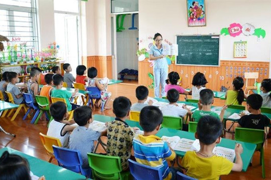 Đề xuất thí điểm Chương trình giáo dục mầm non mới