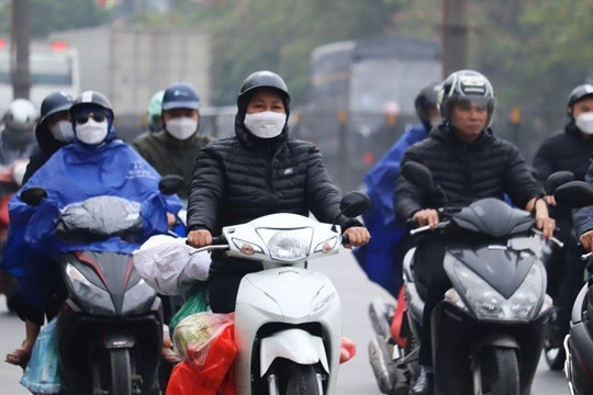 Miền Bắc đón không khí lạnh yếu sau kỳ nghỉ Tết