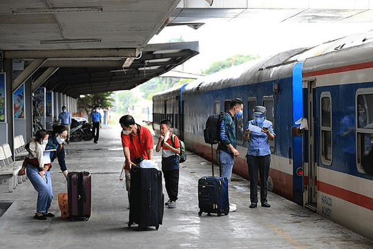 Ngành đường sắt thêm chuyến phục vụ nhu cầu sau kỳ nghỉ dài