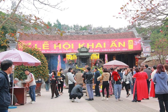 Thời gian tổ chức Lễ hội Khai ấn Đền Trần Nam Định năm 2024