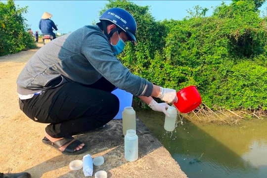 Một doanh nghiệp bị xử phạt hơn 300 triệu đồng do xả thải ra môi trường