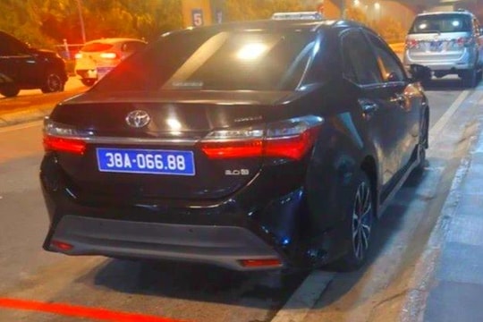 Kiểm điểm Chủ tịch Hội phụ nữ Hà Tĩnh dùng xe công đón con tại sân bay