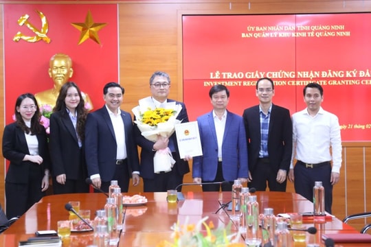 Quảng Ninh tiếp nhận dự án đầu tư hơn 330 triệu USD