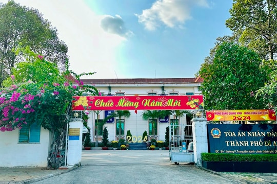 TAND TP. Dĩ An (Bình Dương): Cải cách để đẩy mạnh chuyển đổi số, xây dựng Tòa án điện tử
