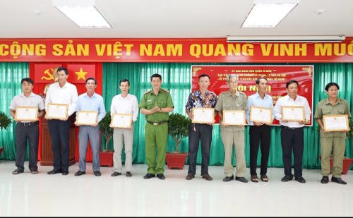 Nhiều kết quả nổi bật trong phong trào toàn dân bảo vệ ANTQ