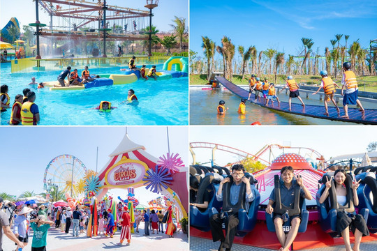 Ấn tượng với hội du xuân "bùng nổ" tại NovaWorld Phan Thiet