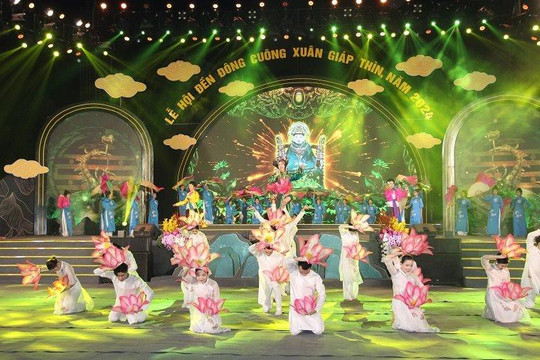 Yên Bái: Lễ hội Đền Đông Cuông 2024 "hút khách" nhất trong các năm